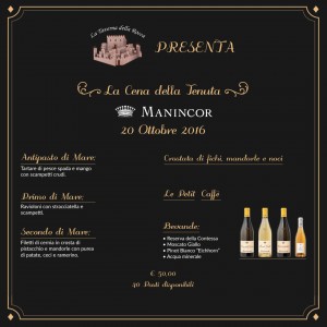 menu Manincor